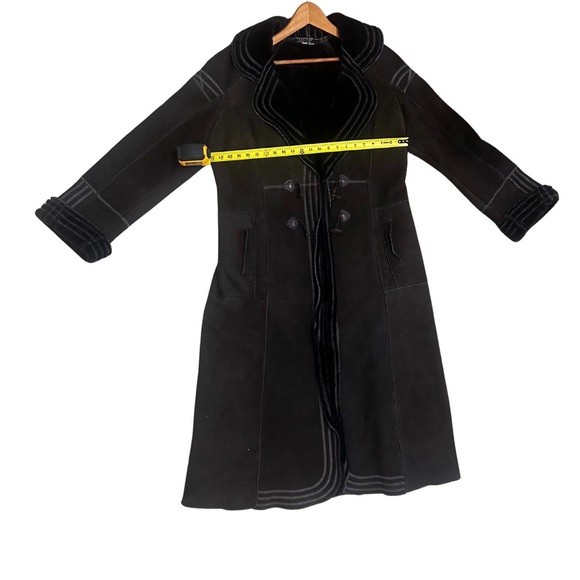 Peruvian Connection Shearling Leather Long Coat XL - Lithuanian Craftsmanship - Picture 10 of 10